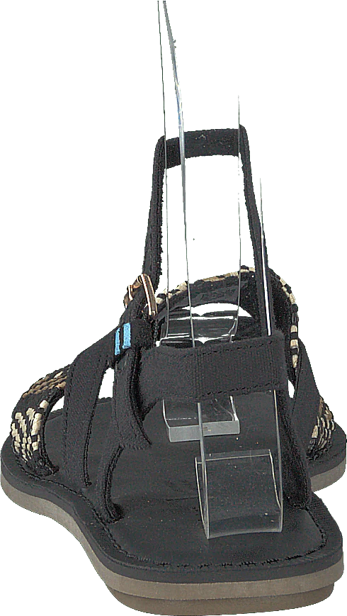 Black Canvas Geometric Woven Black - Image 5