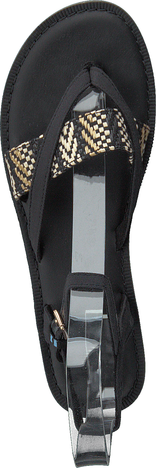 Black Canvas Geometric Woven Black - Image 6