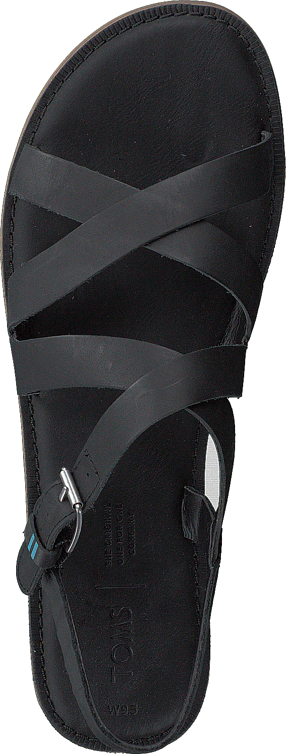 Black Leather Wm Sicily Sand C Black - Image 6
