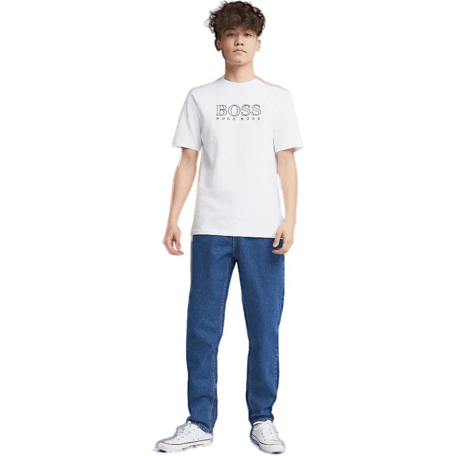 Short Sleeves Tee-shirt 10b White