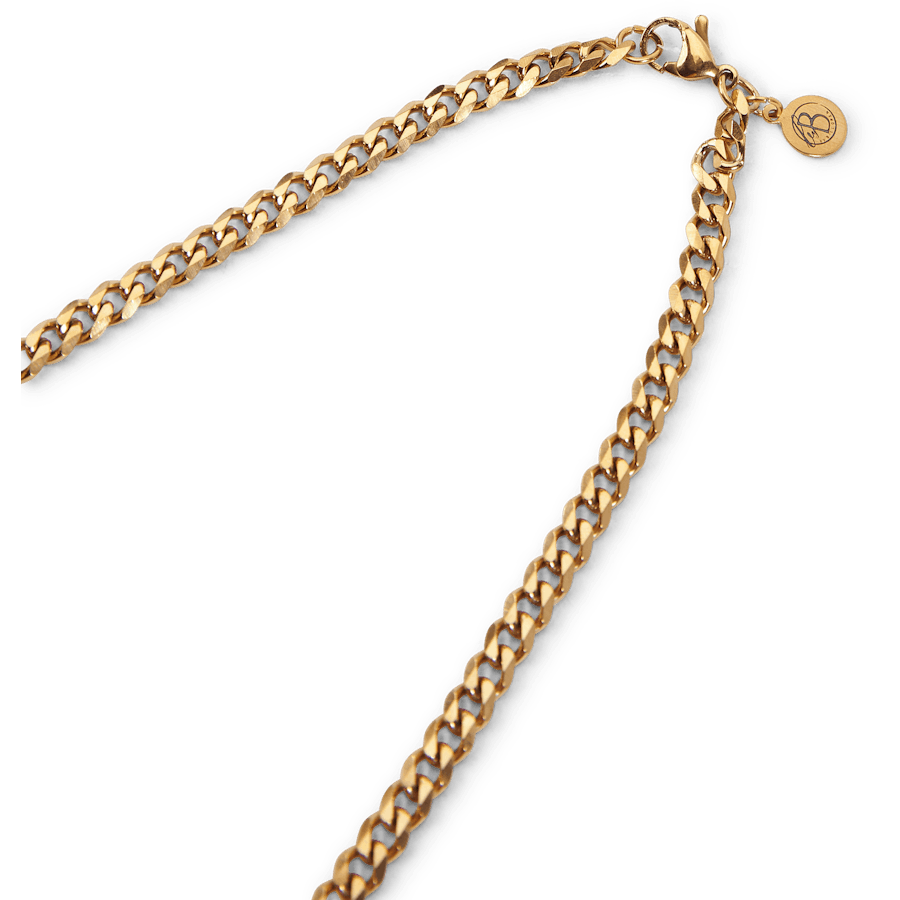 Necklace Steel Gold Steel - Image 3