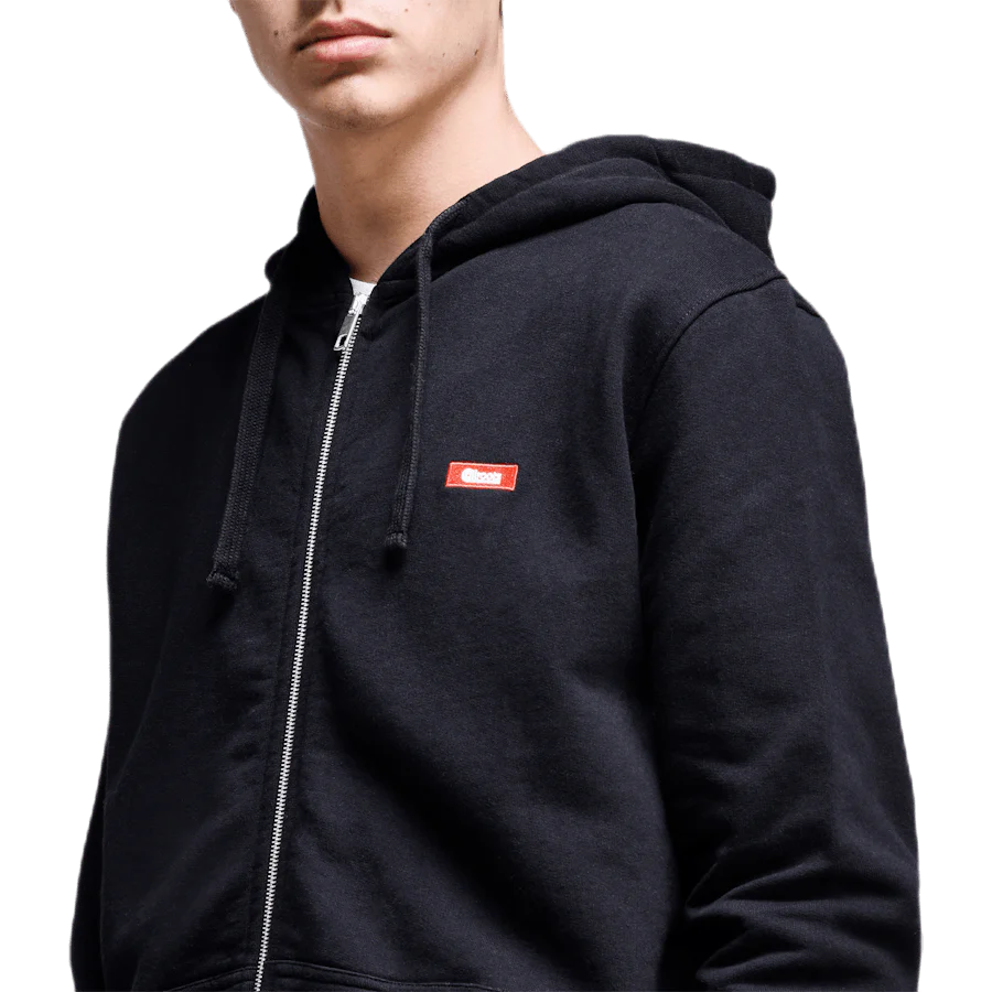 Bogo Zip Hoodie Black - Image 3