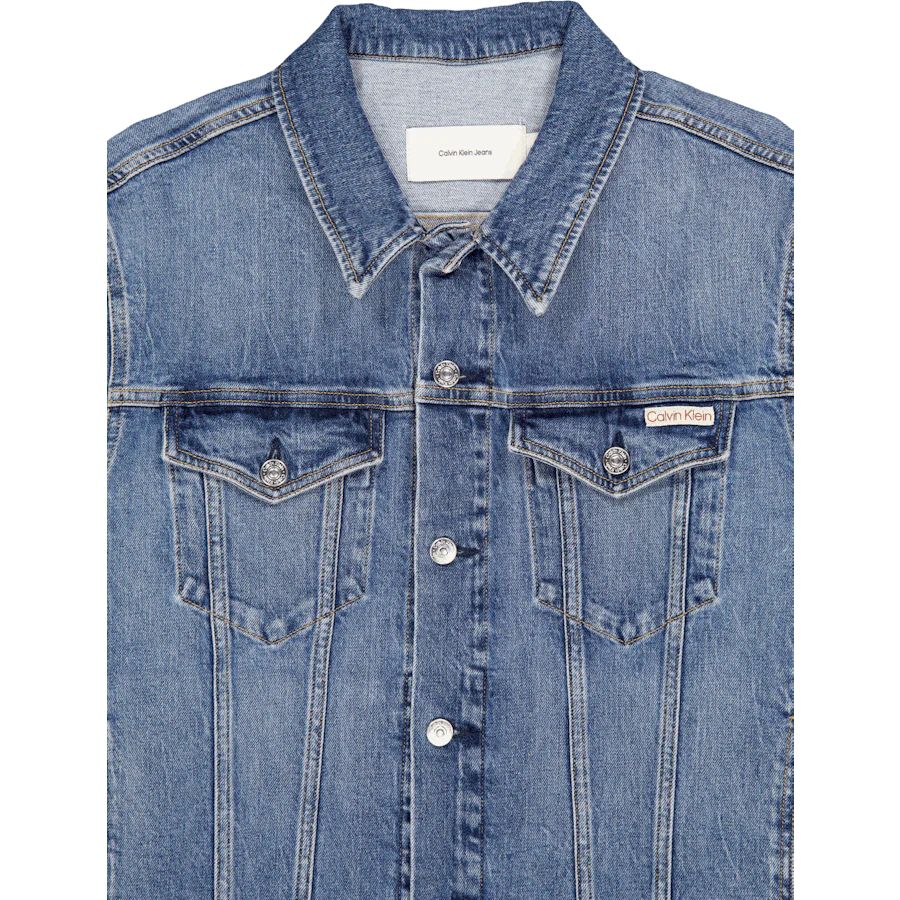 Slim Denim Jacket Denim - Image 3