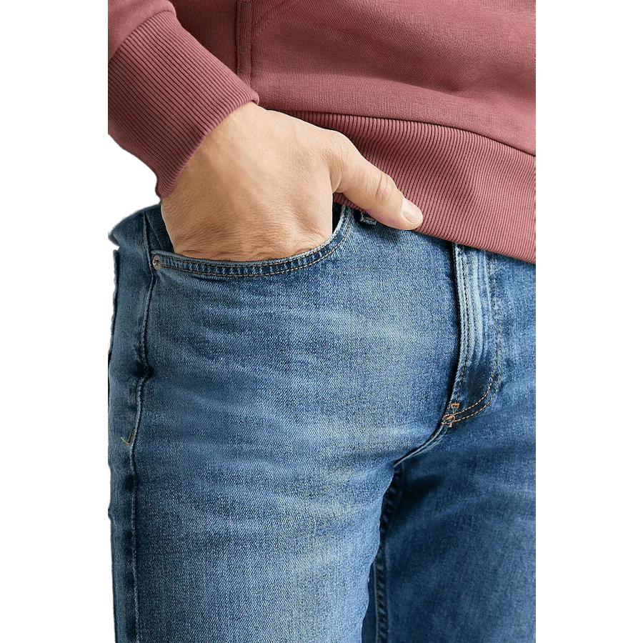 Calvin Klein Slim Taper 1a4 - Denim Medium - Image 3
