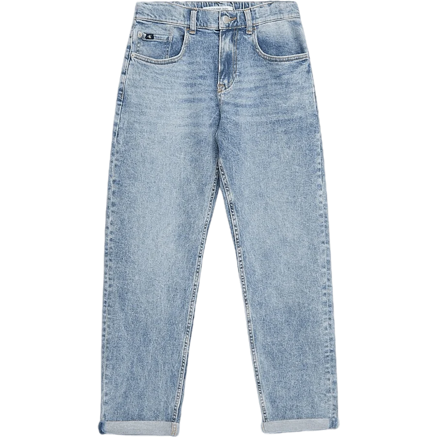 Straight Denim Pants 1aa - Light Blue - Image 2