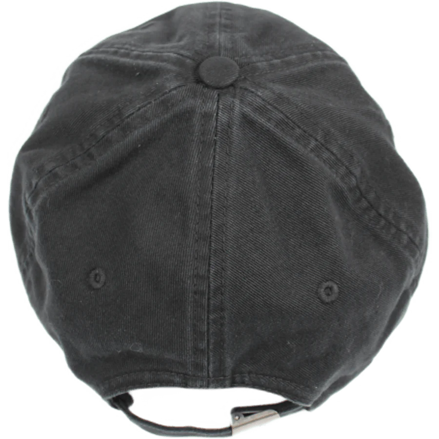 Madison Logo Cap Cotton Twill Black / White - Image 2