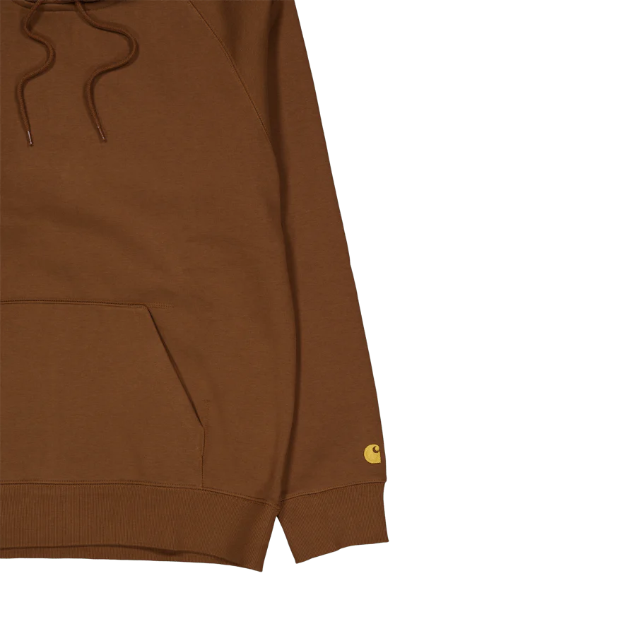 Hooded Chase Sweat Tamarind / Gold - Image 4