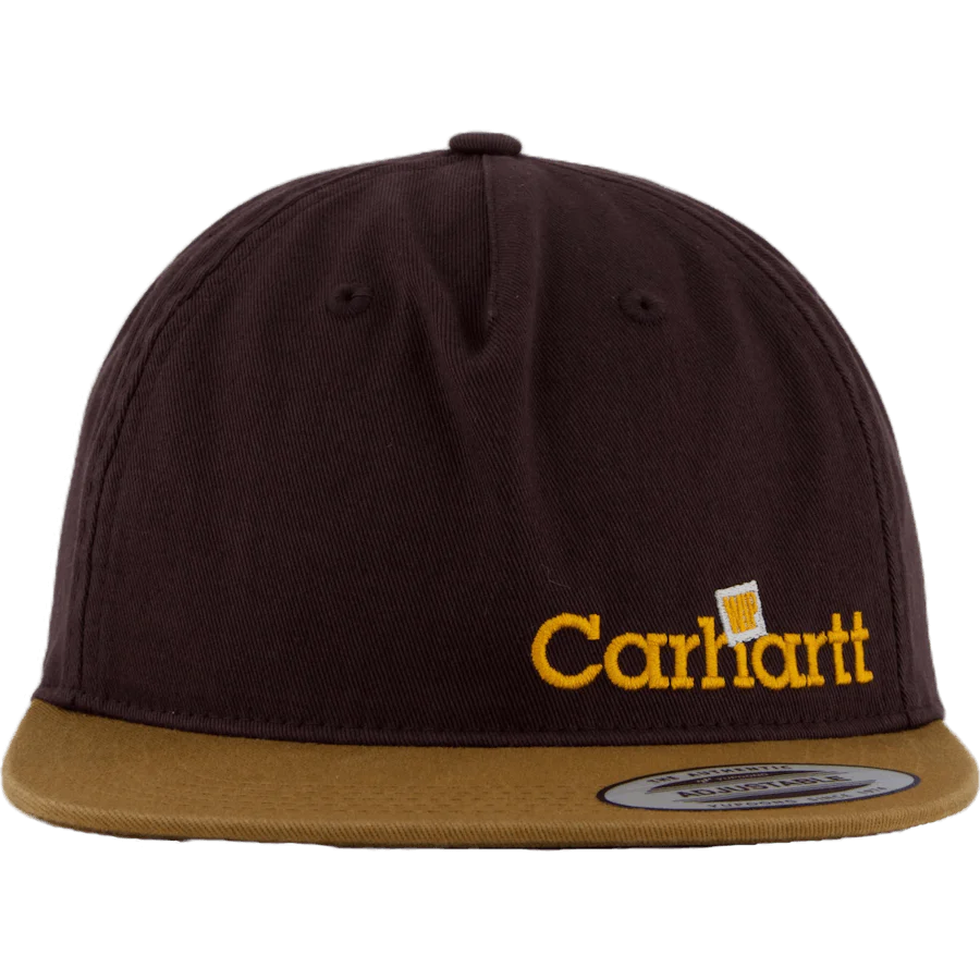 Label Script Coach Cap Brown - Image 5