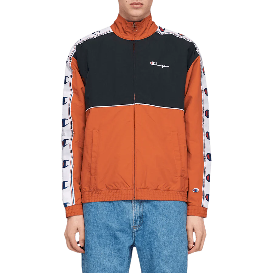 Full Zip Top Orange