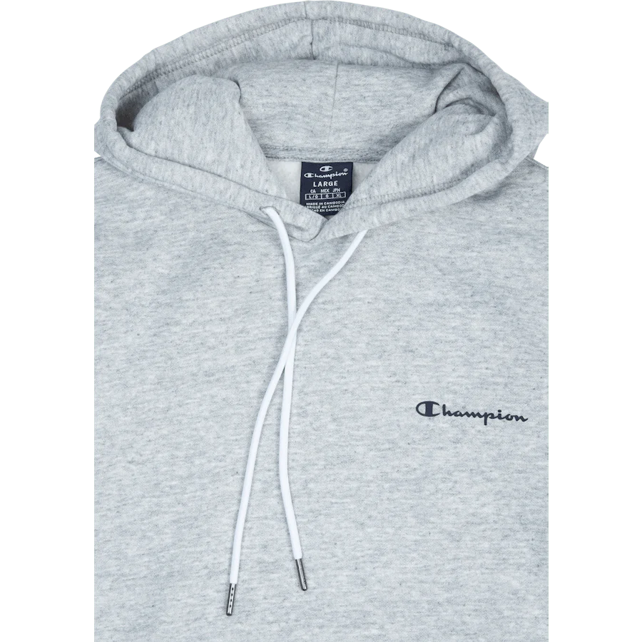 Hooded Sweatshirt New Oxford Grey Melange - Image 3