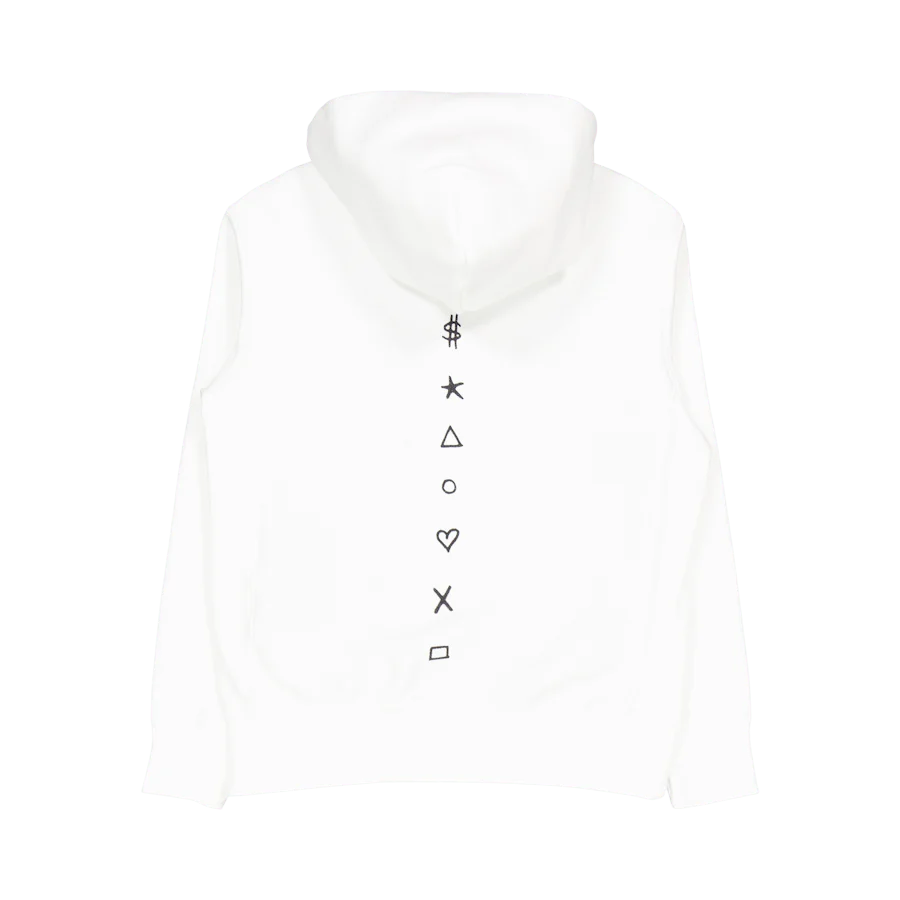 Hooded Sweatshirt White - Image 2