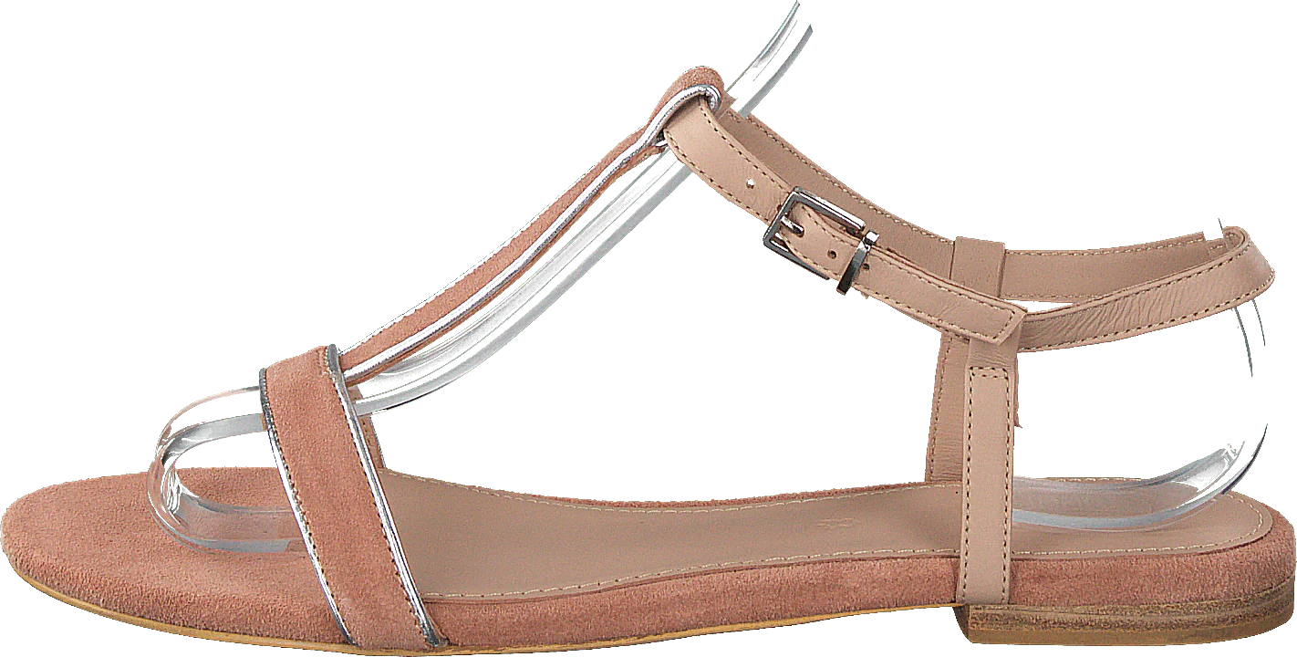 Cherie T-strap Nude