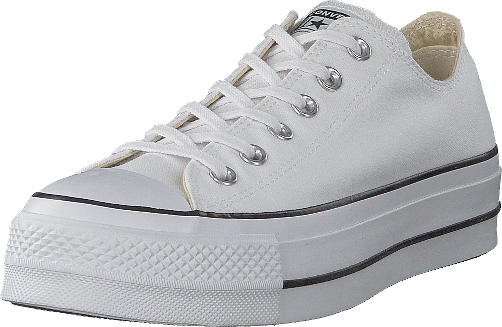 Chuck Taylor All Star Lift Ox White/black/white - Image 3