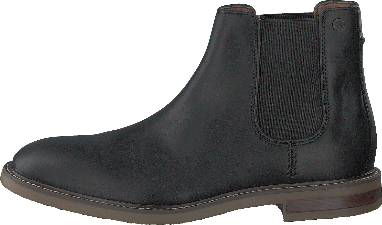 Jaxen Chelsea Black Leather