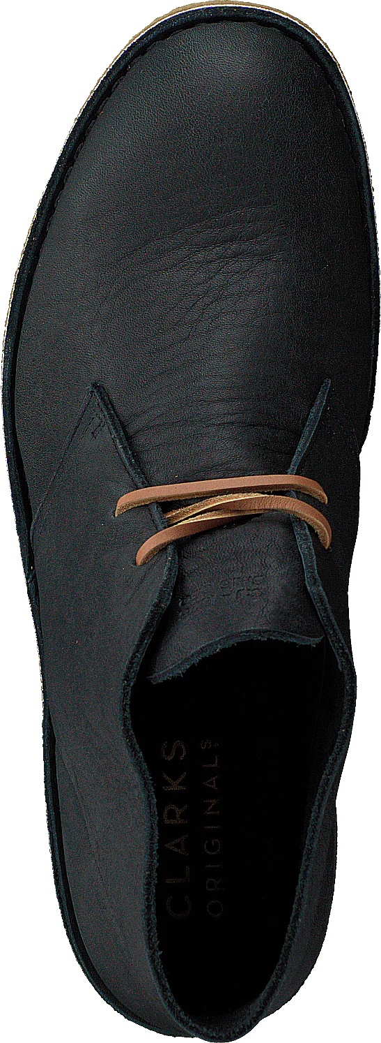 Desert Boot 221 G Black Leather - Image 6