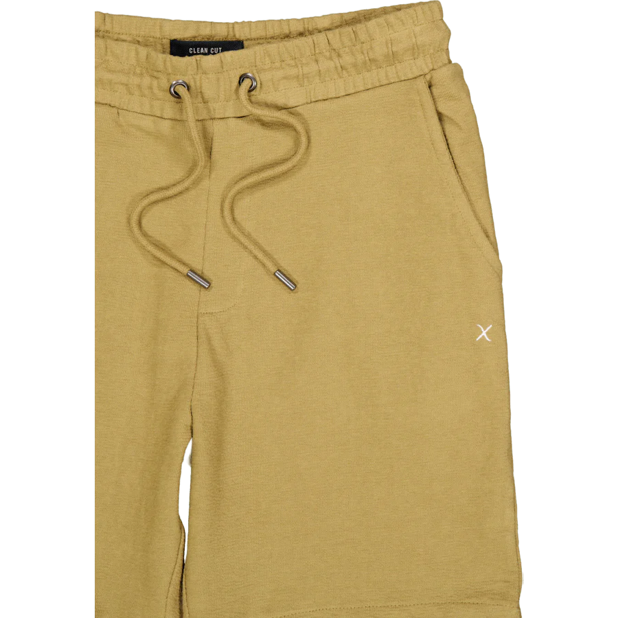 Calton Structured Shorts Dark Khaki - Image 3