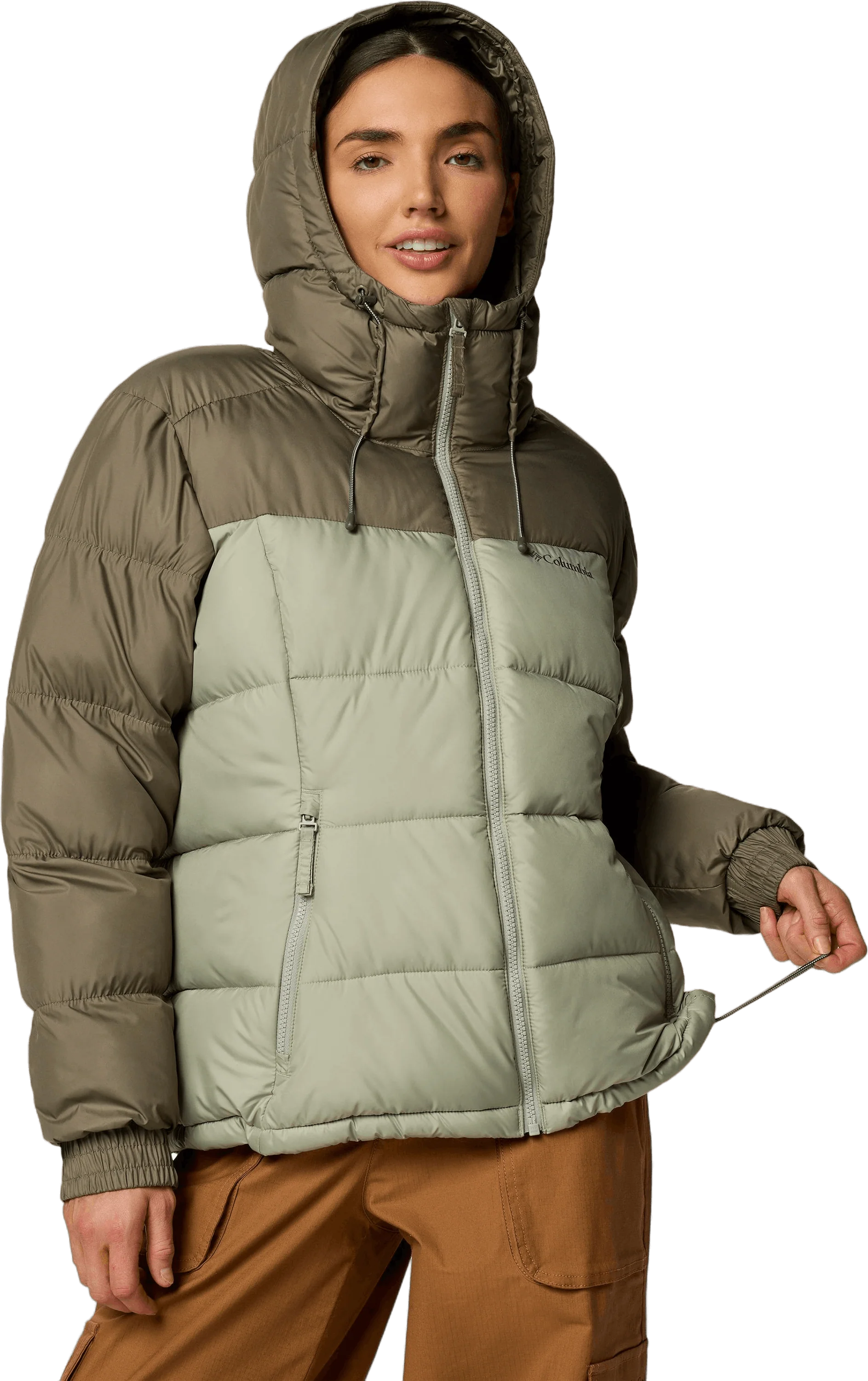 Pike Lake™ Ii Insulated Jacket Stone Green, Safari - Image 3