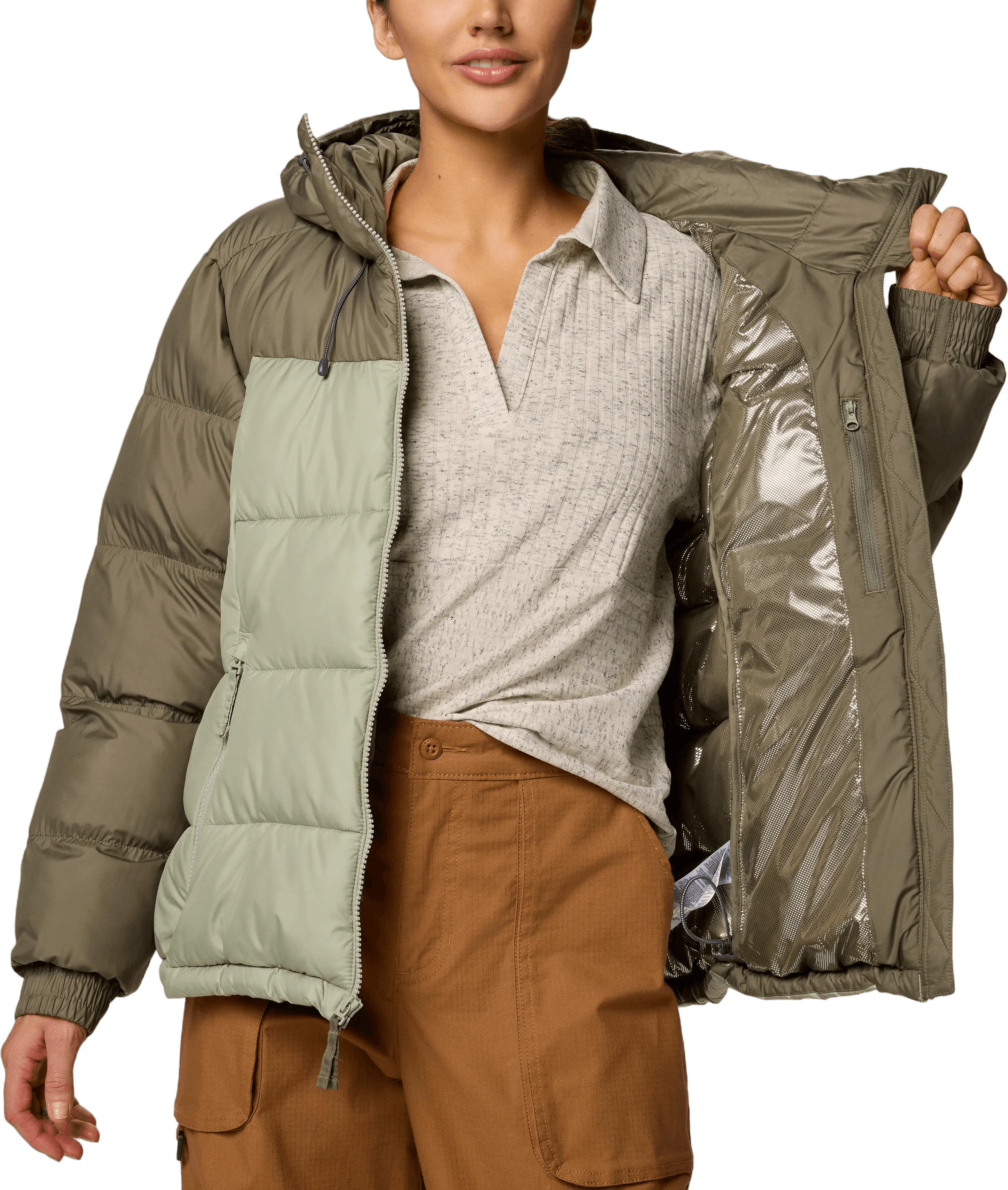 Pike Lake™ Ii Insulated Jacket Stone Green, Safari - Image 5