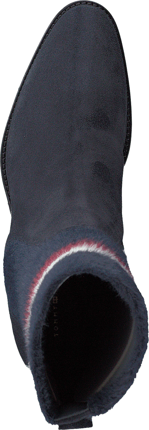 Cosy Mid Heel Suede Cki Midnight - Image 6