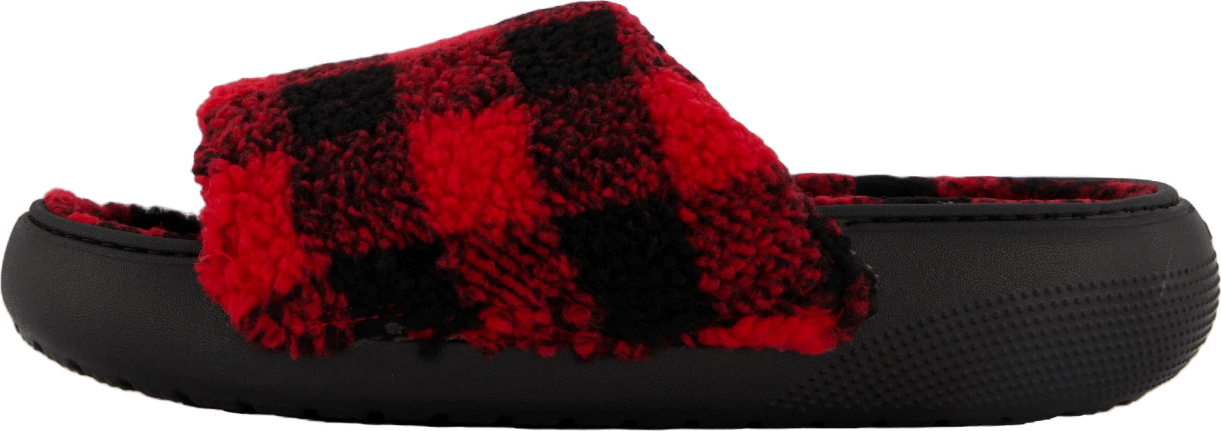 Classic Buff Check Slide Black