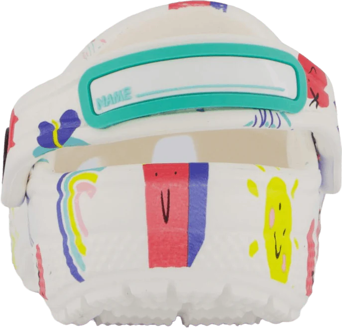 Classic Doodle Print Clog T White/multi - Image 5