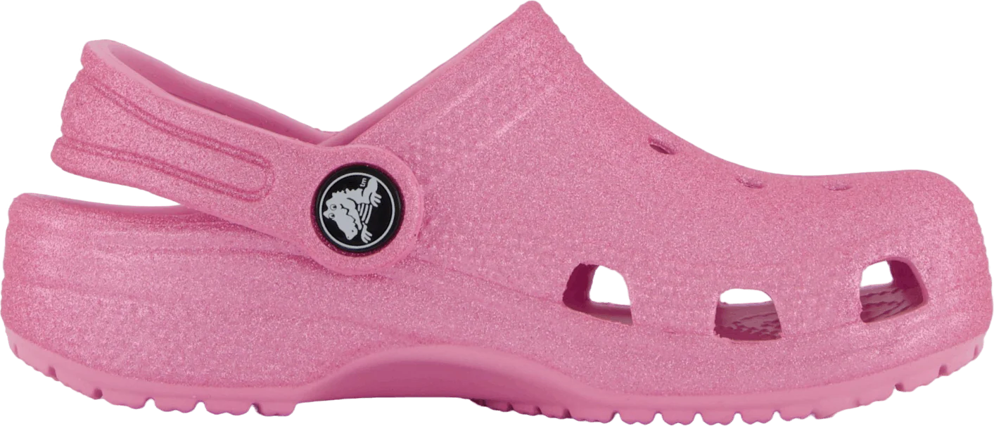 Classic Glitter Clog T Pink Tweed Glitter - Image 3