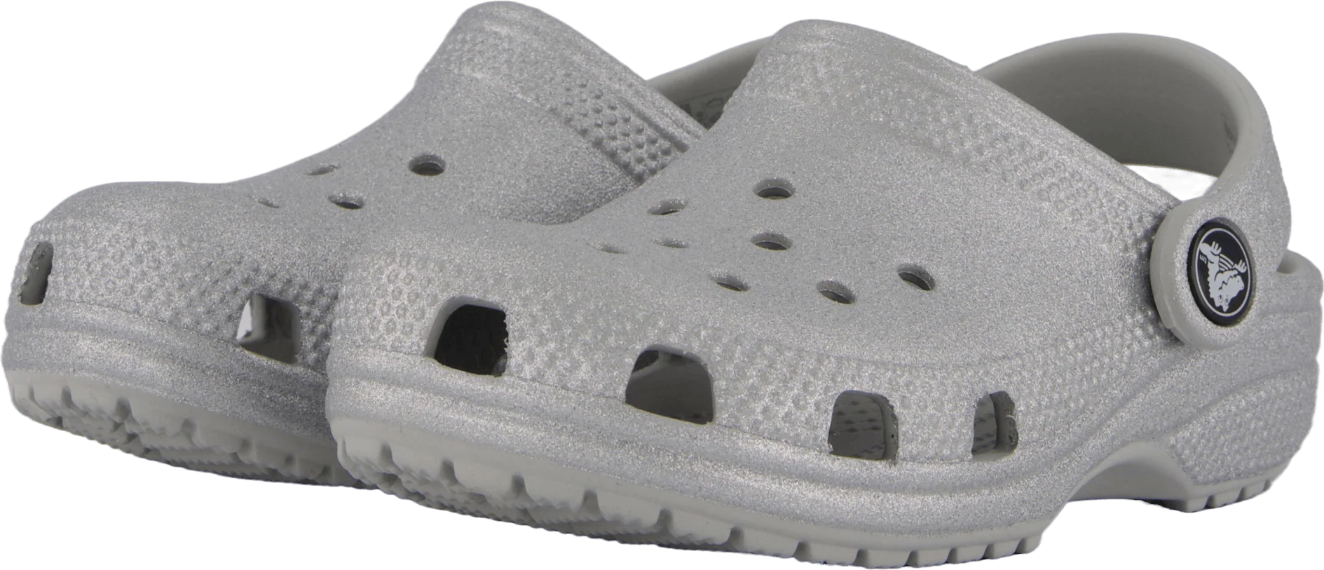 Classic Glitter Clog T Silver Glitter - Image 2