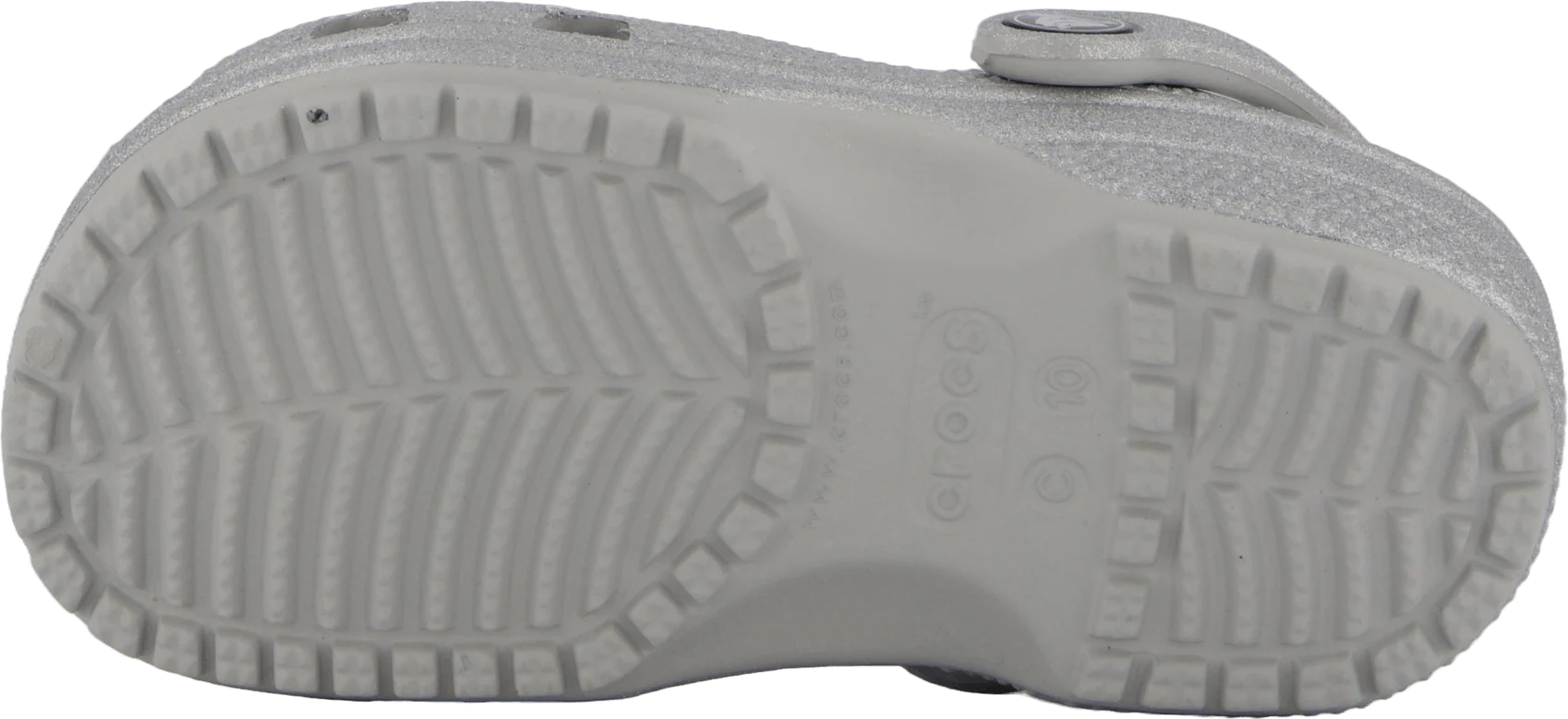 Classic Glitter Clog T Silver Glitter - Image 4