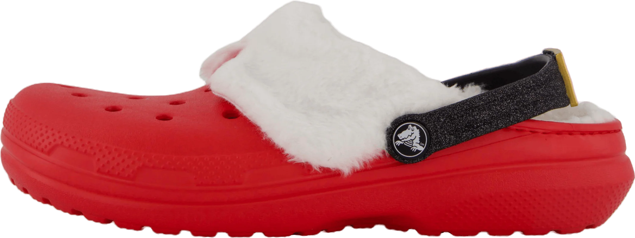 Classic Lined Santa Clog K Varsity Red/multi