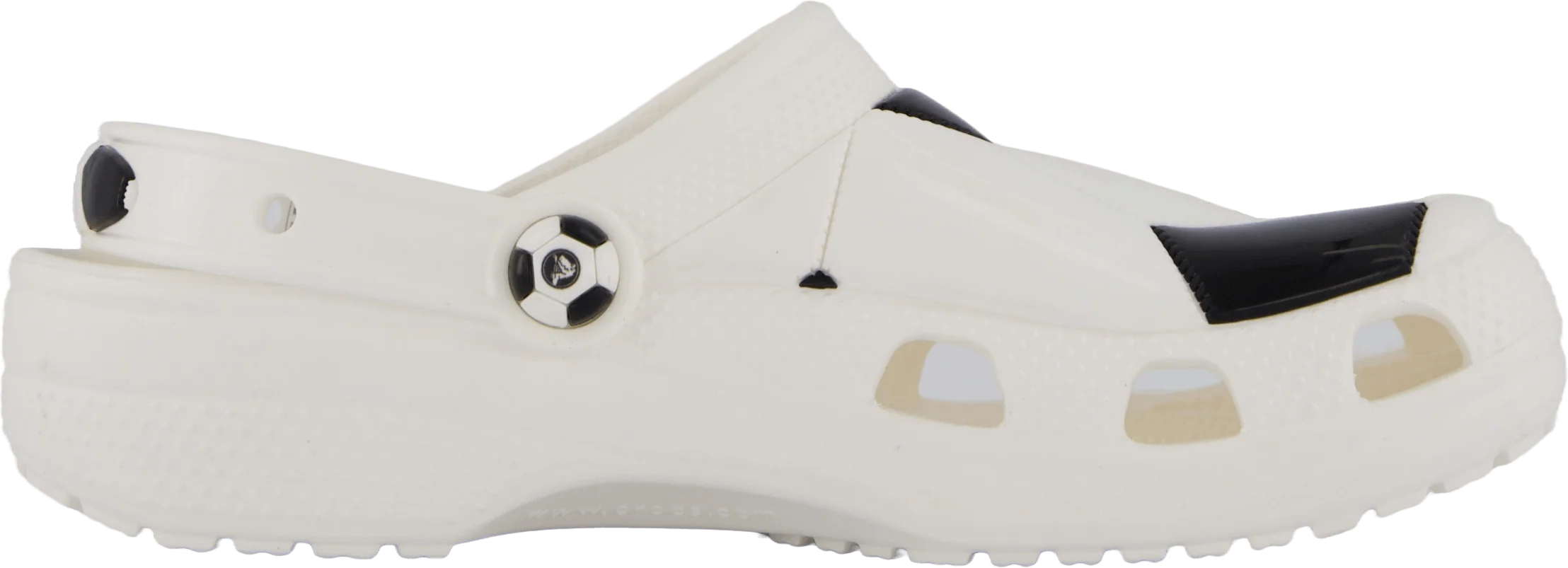 Classic Soccer Ball Clog K White/black - Image 3