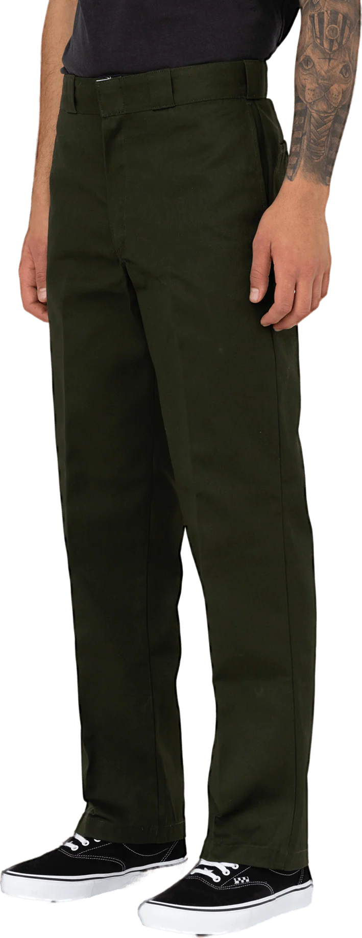 874 Work Pant Rec Olive Green - Image 4