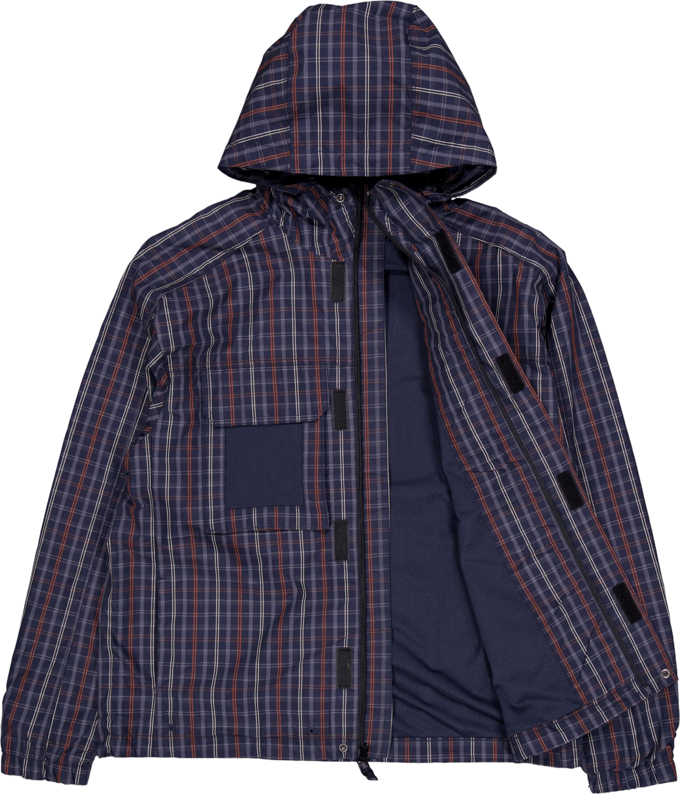 Surry Jacket Outdoor Check Navy - Image 4