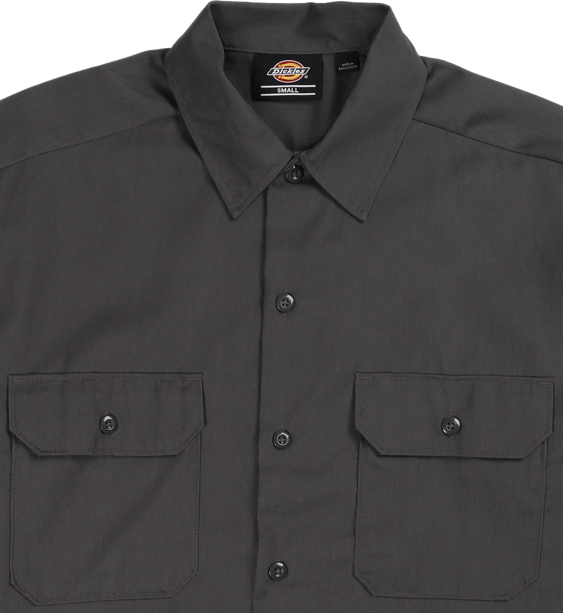 Work Shirt Ss Rec Charcoal Grey - Image 2