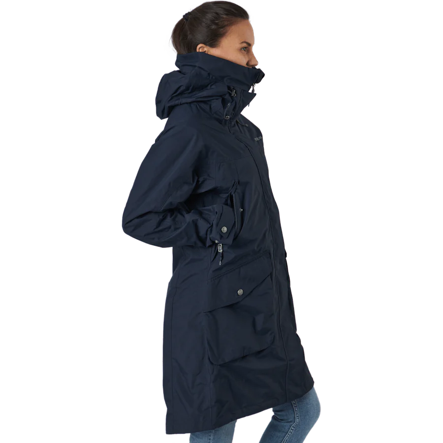 Thelma Wns Parka 6 Dark Night Blue - Image 2