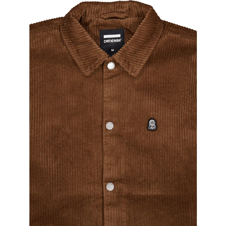 Split Jacket 666 Brown Cord - Image 3