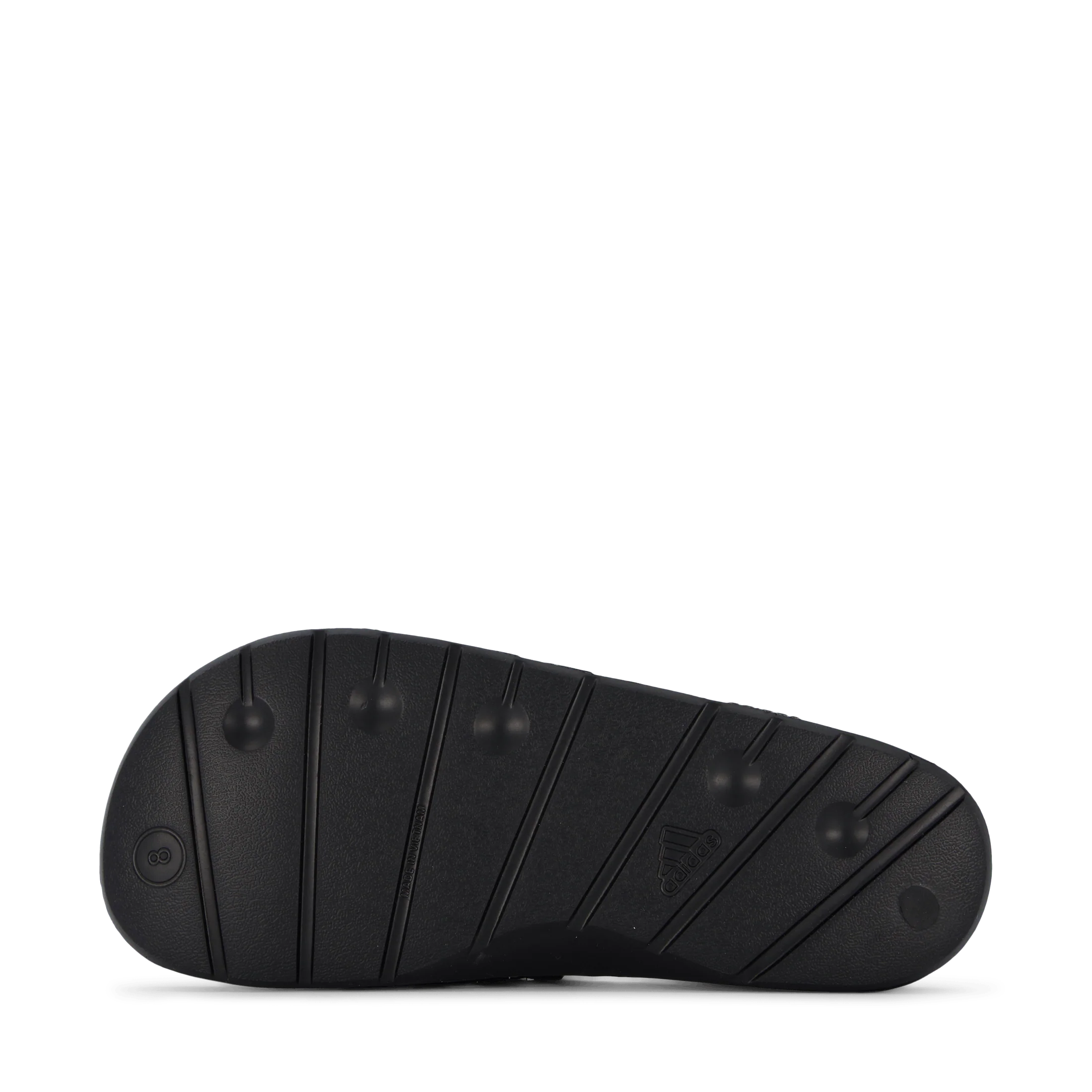 Duramo Slides Core Black / White / Core Black - Image 4
