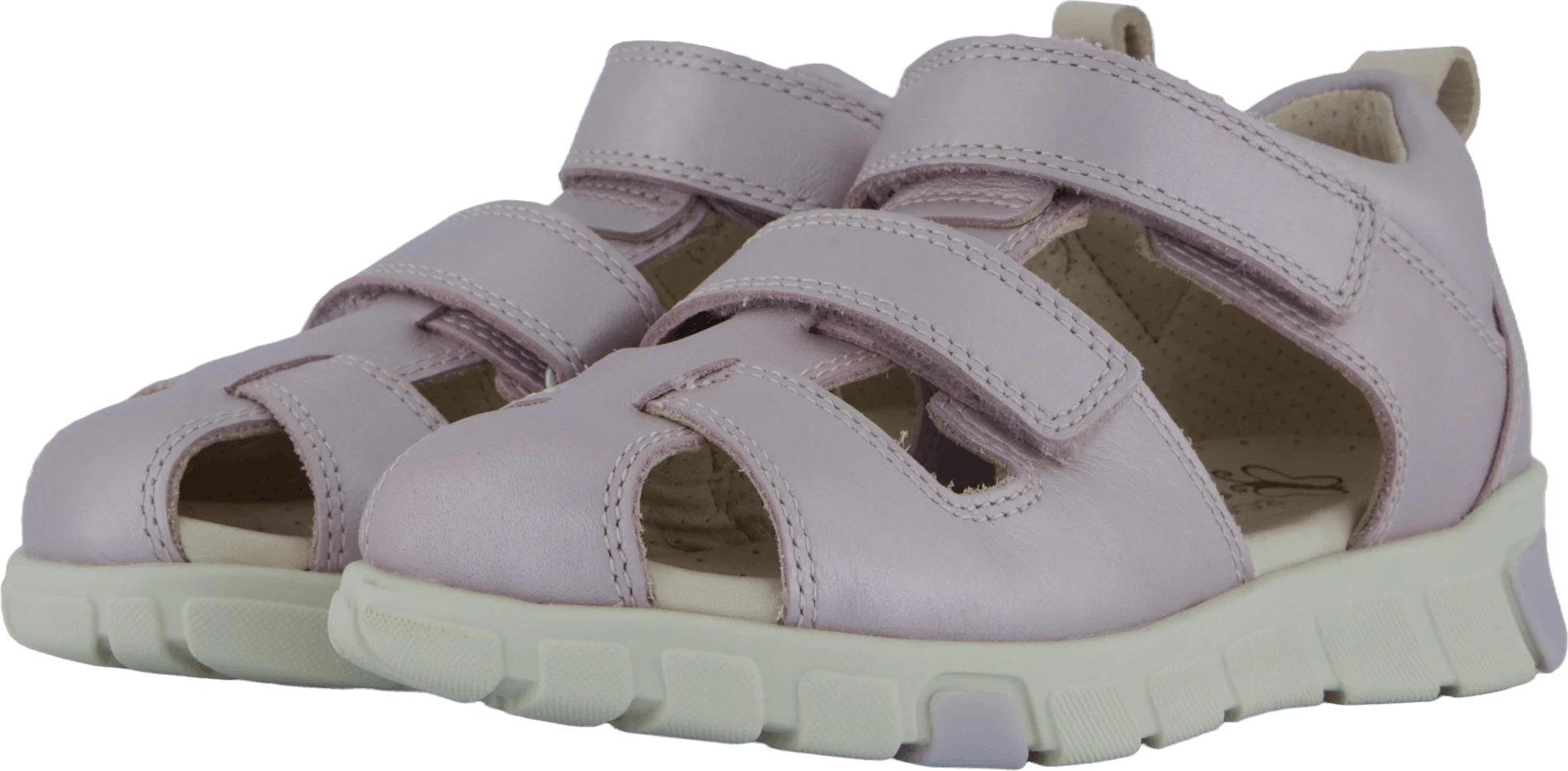 Ecco Mini Stride Sandal Violet Ice Metallic - Image 2