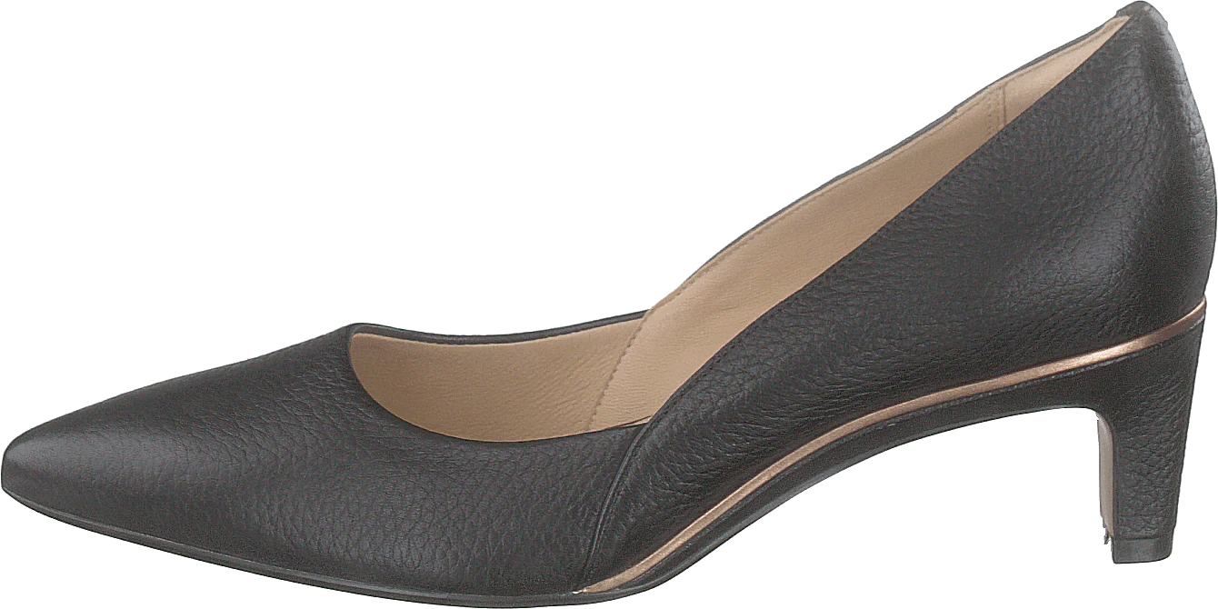 Ellis Rose Black Leather