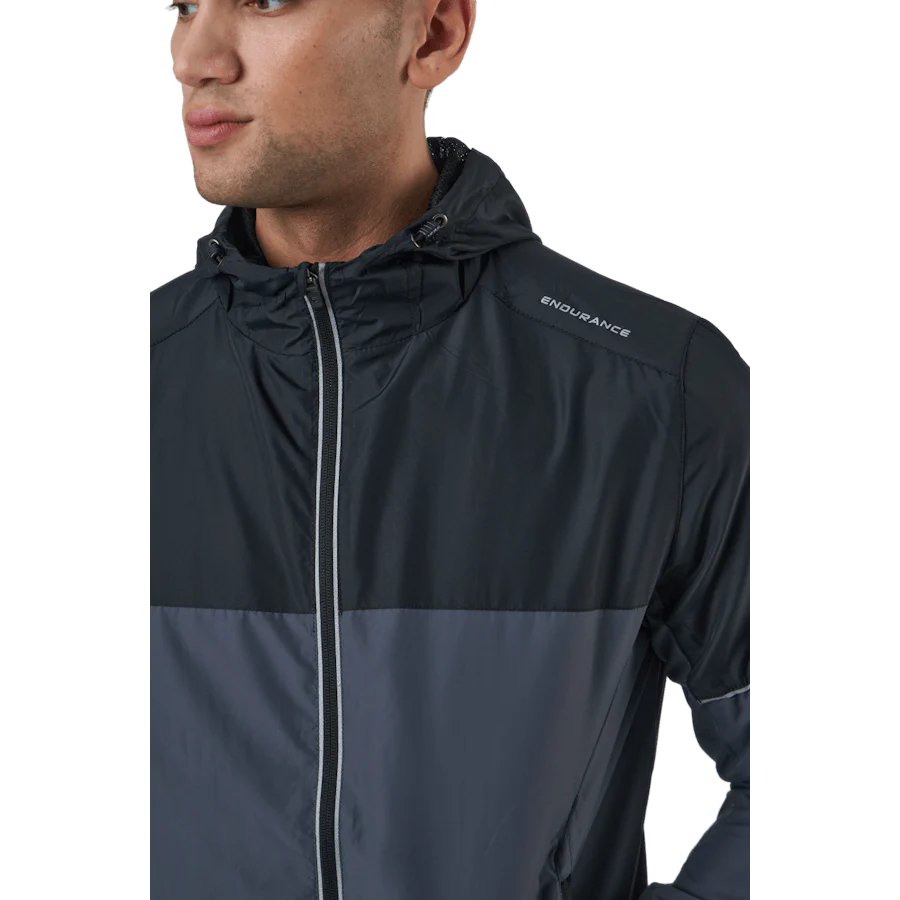 Verbol M Running Jacket W/hood India Ink - Image 4