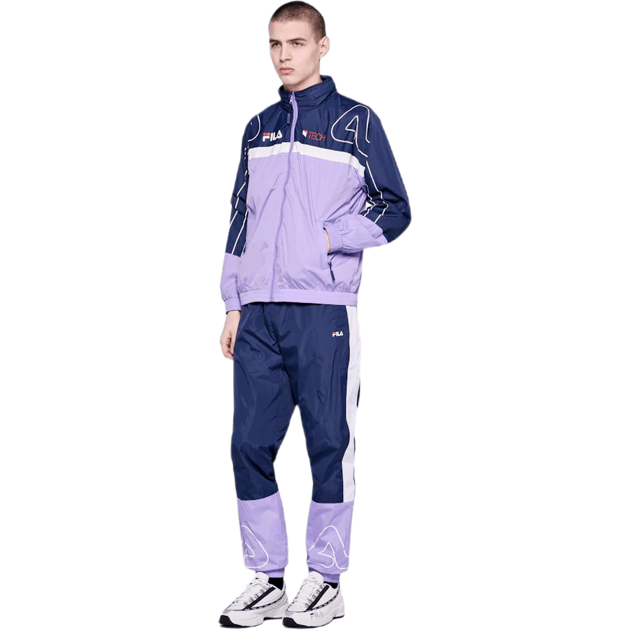 Al Woven Track Pants Purple - Image 5