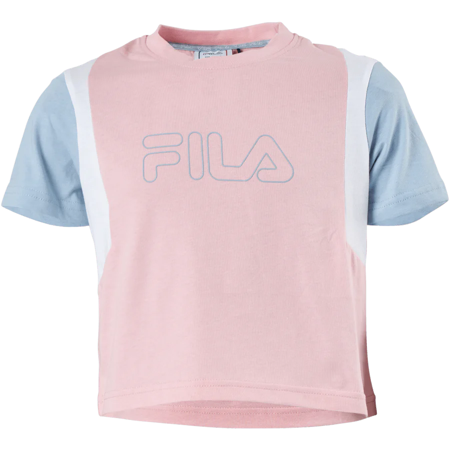 Teens Girls Samara Blocked Cro Coral Blush-blue Fog-bright Wh