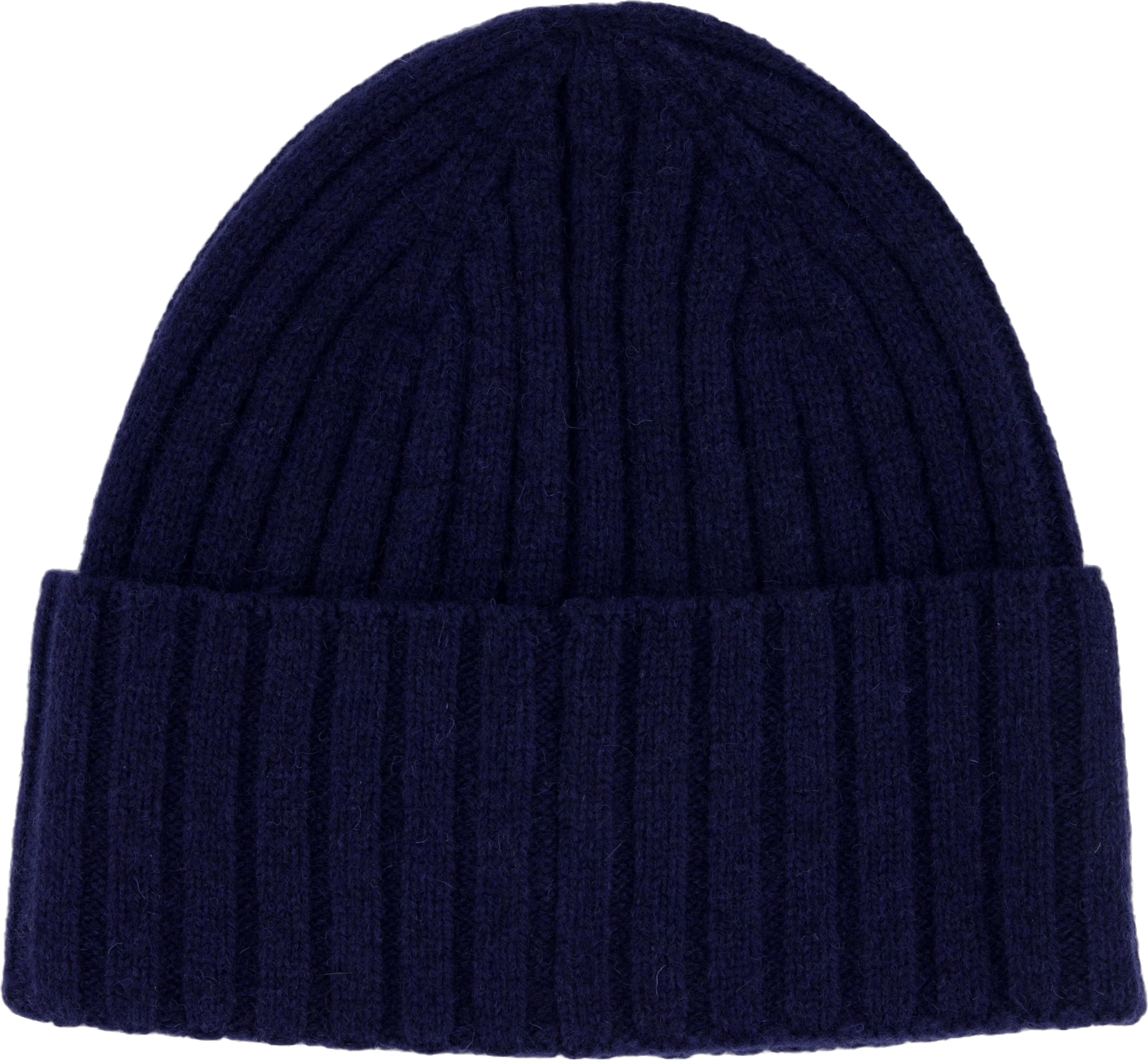 D2. Tiger Knitted Beanie Evening Blue - Image 2