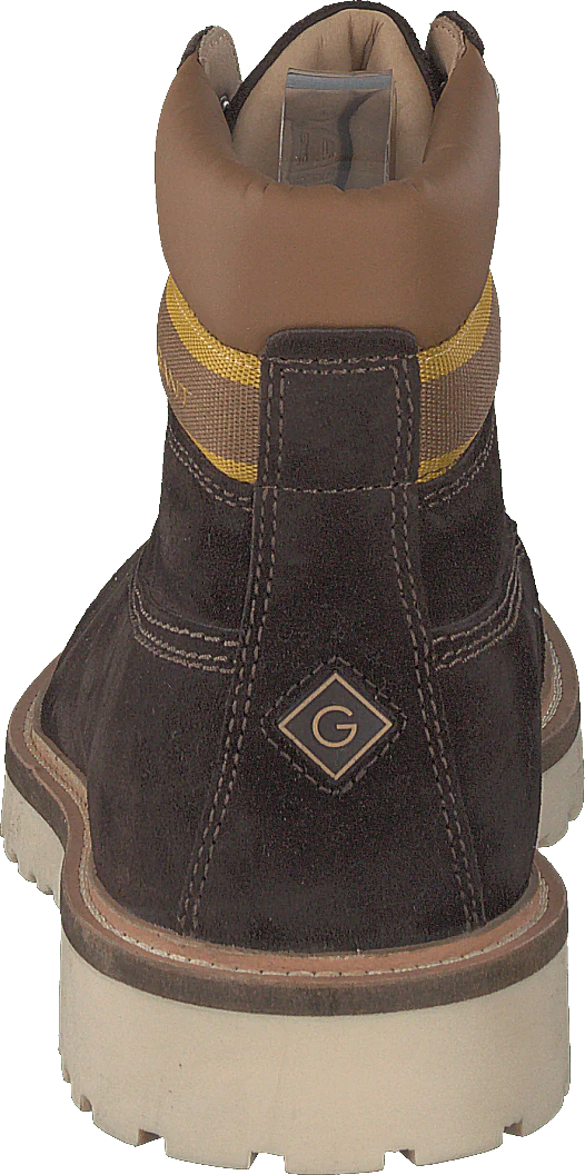 Roden Mid Lace Boot Dk Brown+toffee - Image 5