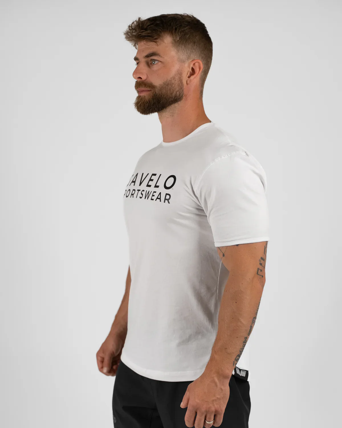 Athleisure T-shirt White - Image 4