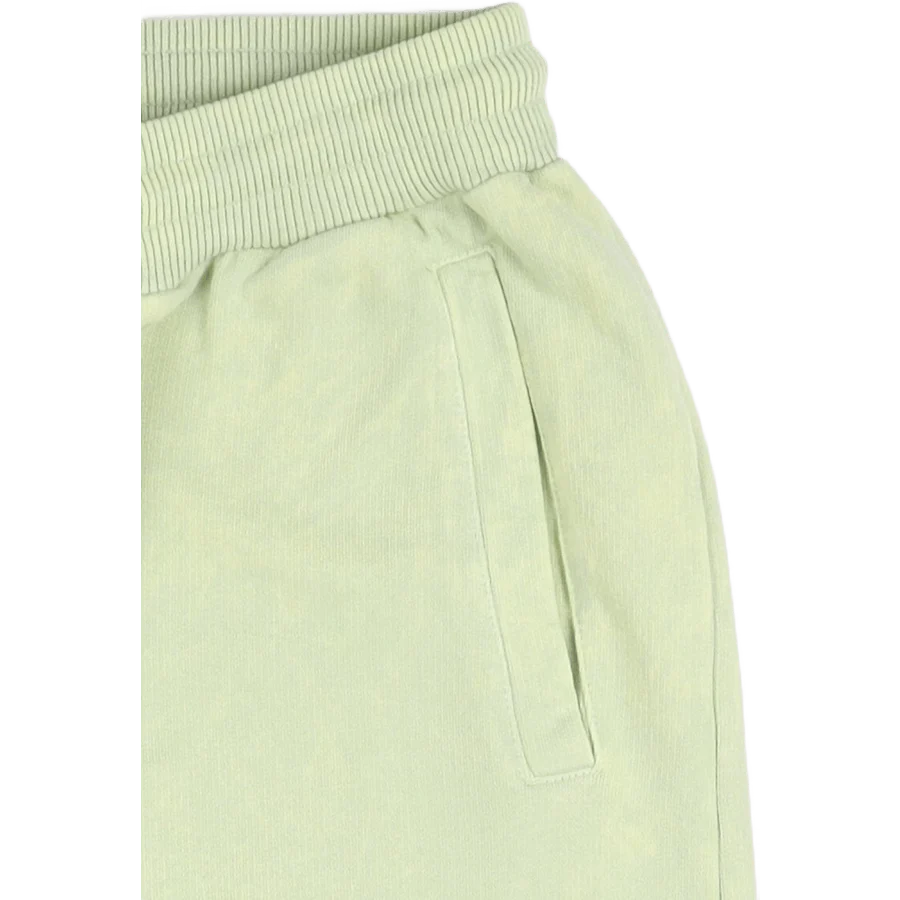 Cropped Sweat Pants Pale Green Acid - Image 3