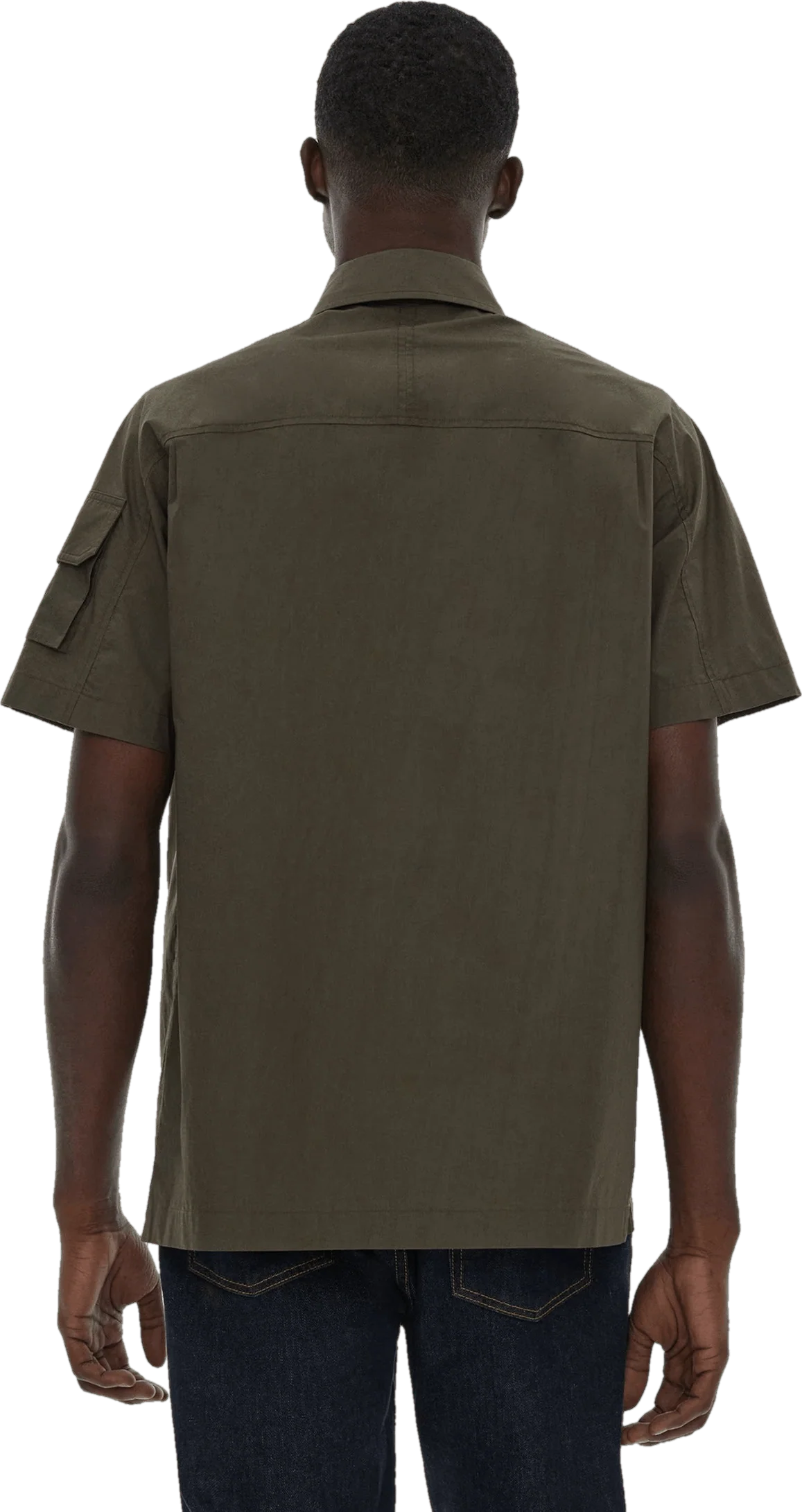 Tab Shirt.standard P Burnt Olive - Image 3