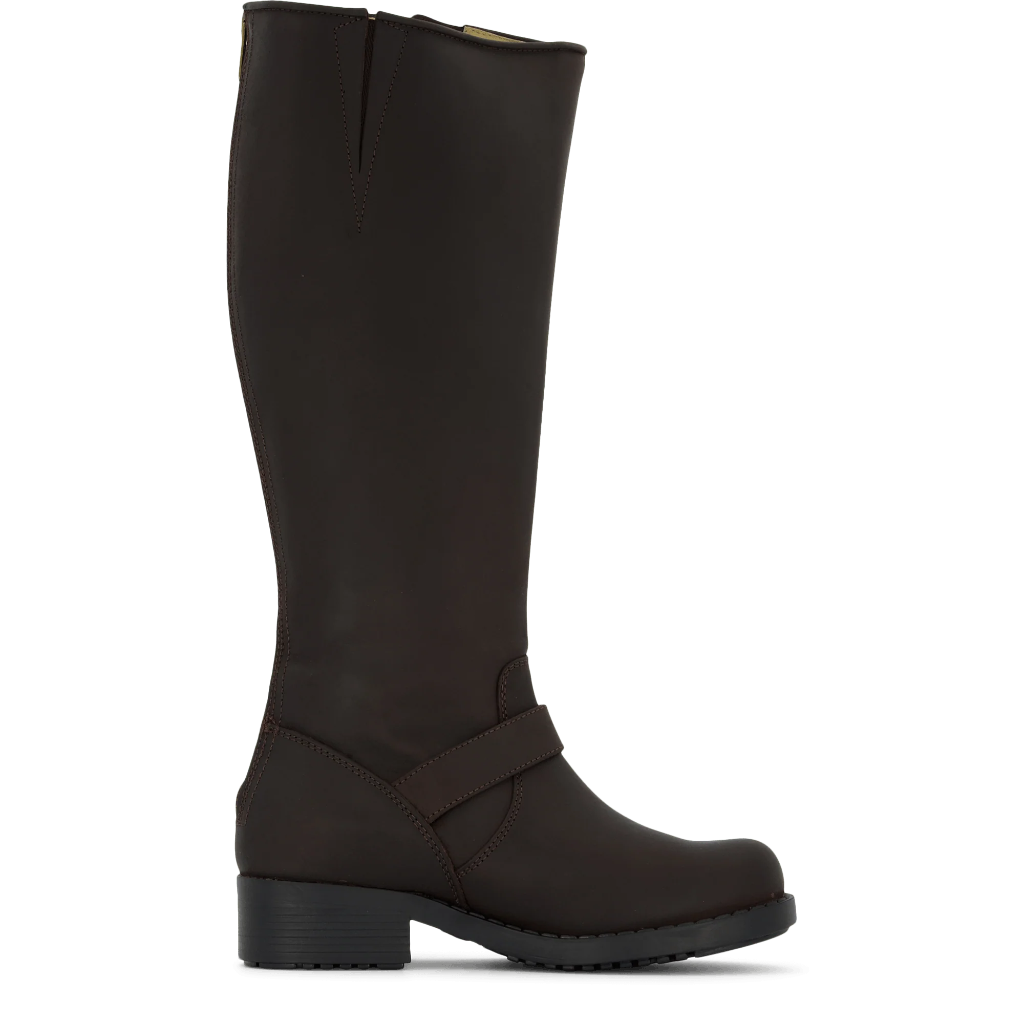 High Zip Back Brown/Gold - Image 3