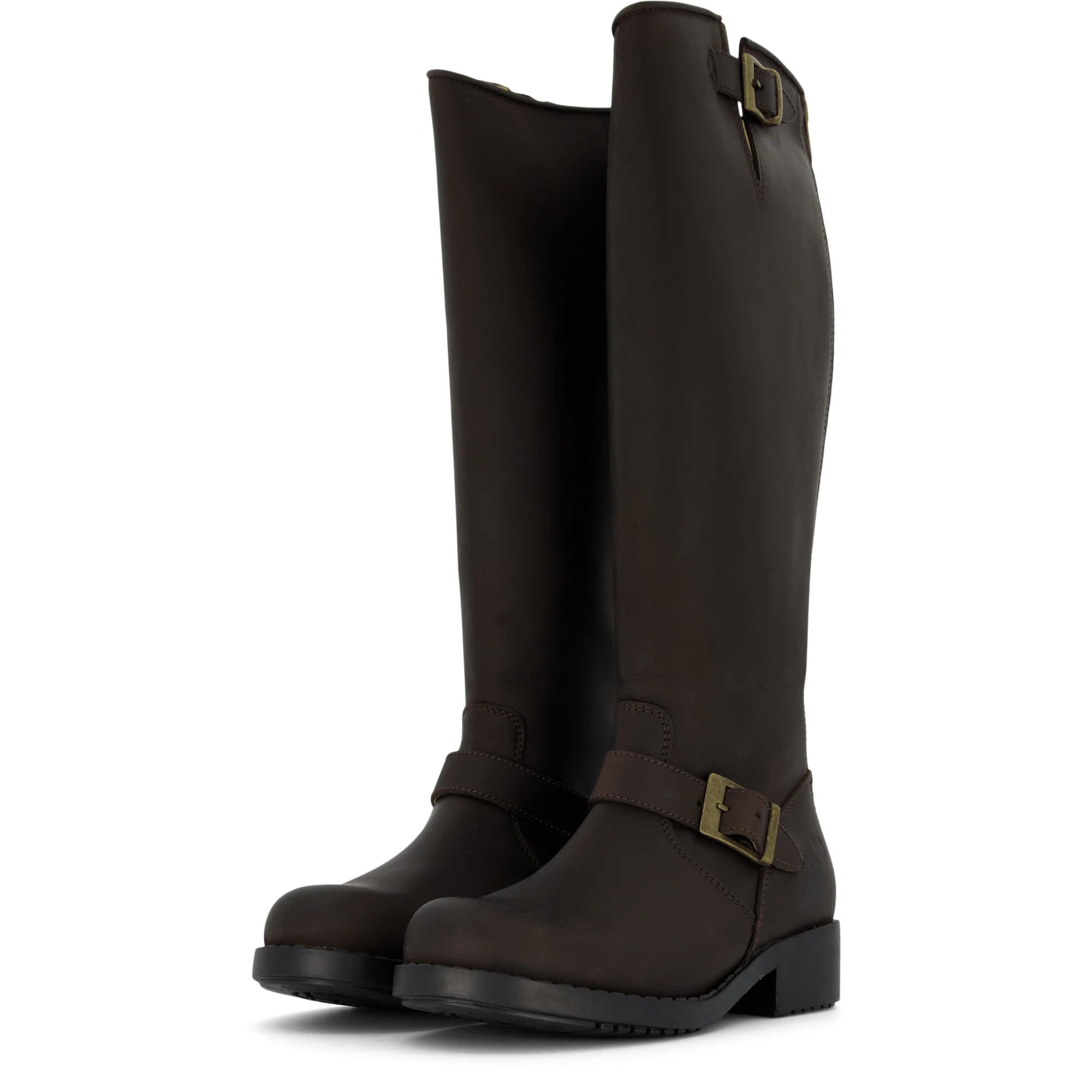 High Zip Back Brown/Gold - Image 5
