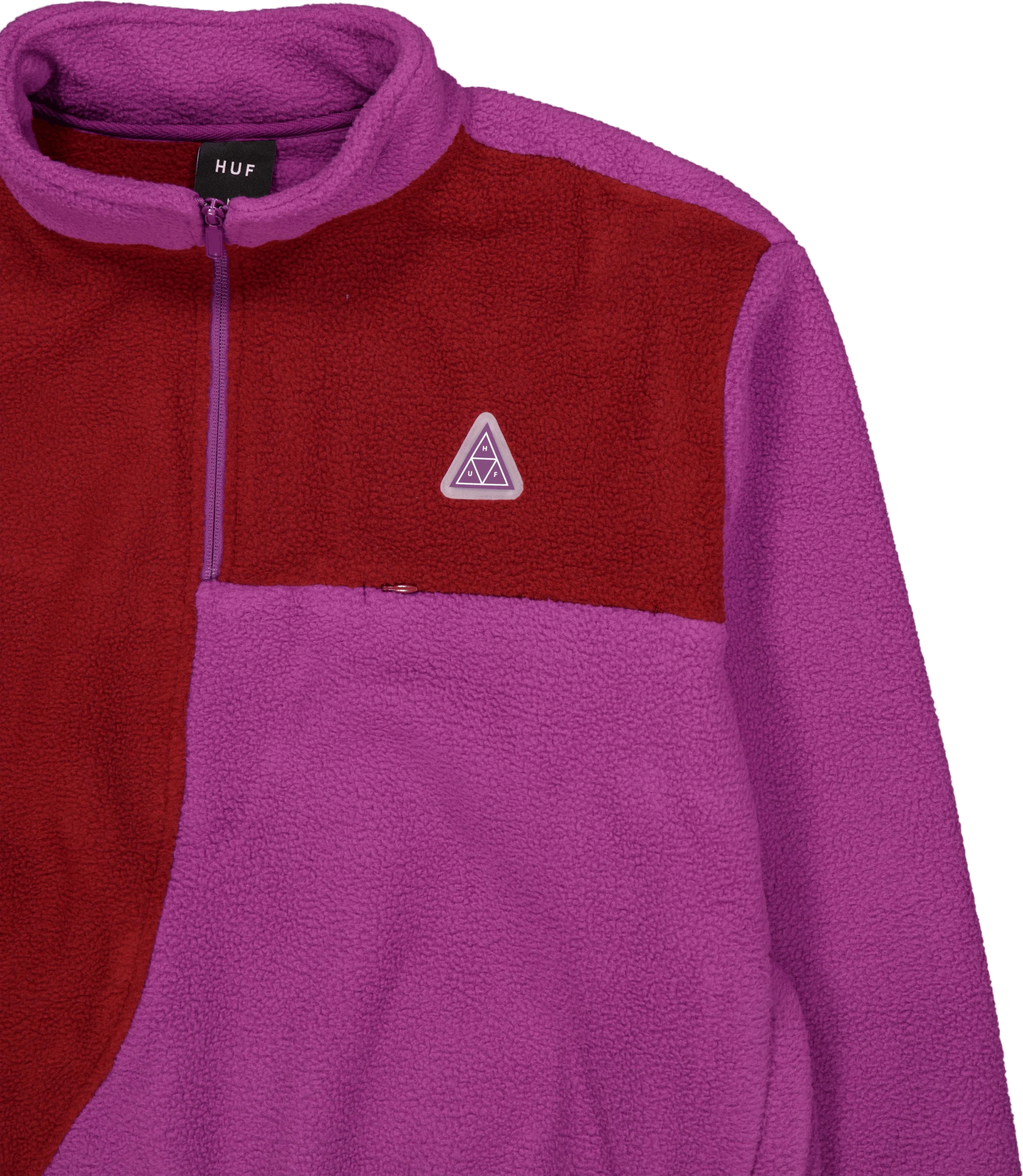 Expedition 1/4 Zip Pile Fleece Berry - Image 3