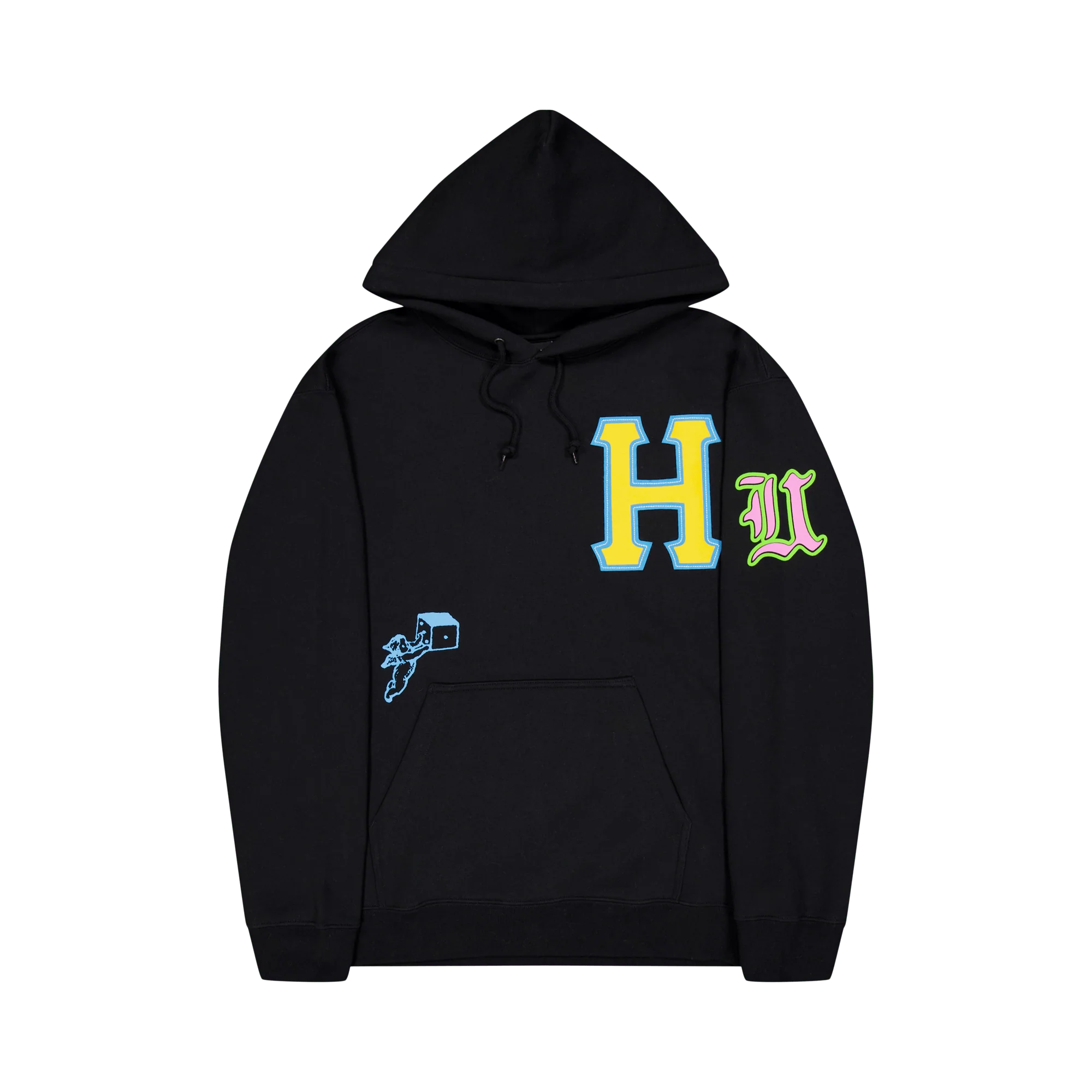 Fly Die P/o Hoodie Black - Image 4